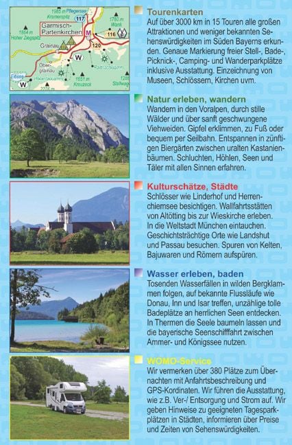 Produktbild: Mit dem Wohnmobil nach Bayern