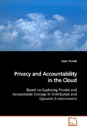 Produktbild: Torseth, E: Privacy and Accountability in the Cloud