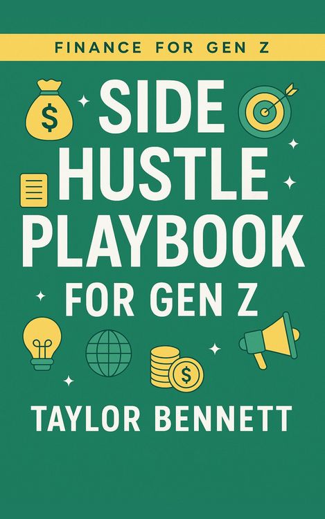 Produktbild: Side Hustle Playbook for Gen Z: Turn Your Skills Into Cash With Freelancing, Digital Products, and AI-Powered Income Ideas