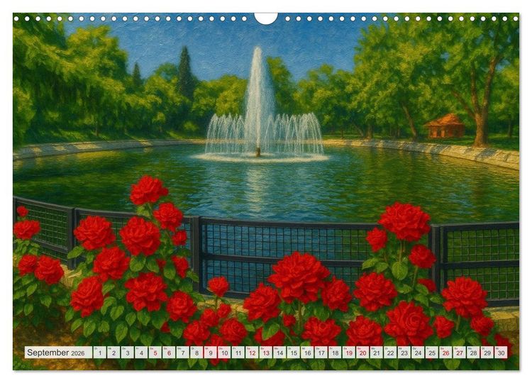 Produktbild: Sehenswertes in Istanbul - Die Sprache der Farben (Wandkalender 2026 DIN A3 quer), CALVENDO Monatskalender
