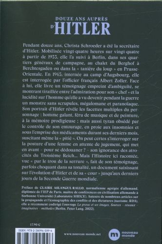 Produktbild: Douze ans aupr&egrave;s d'Hitler