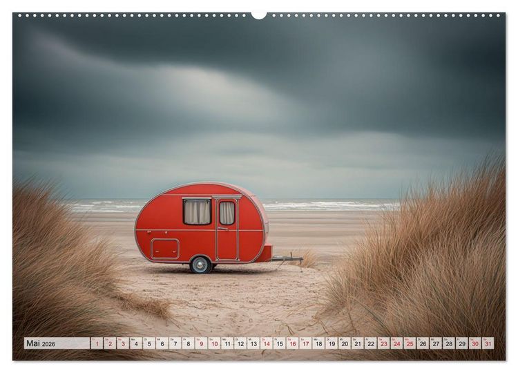 Produktbild: Caravanesque (hochwertiger Premium Wandkalender 2026 DIN A2 quer), Kunstdruck in Hochglanz