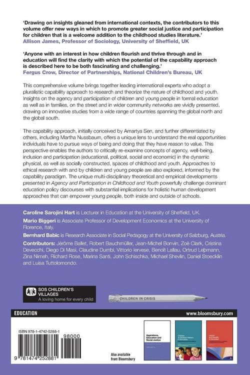 Produktbild: Agency and Participation in Childhood and Youth