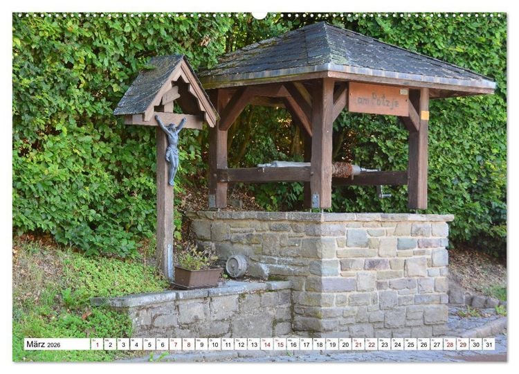 Produktbild: Kreuze und Kruzifixe rund um Simmerath in der Eifel (Wandkalender 2026 DIN A2 quer), CALVENDO Monatskalender