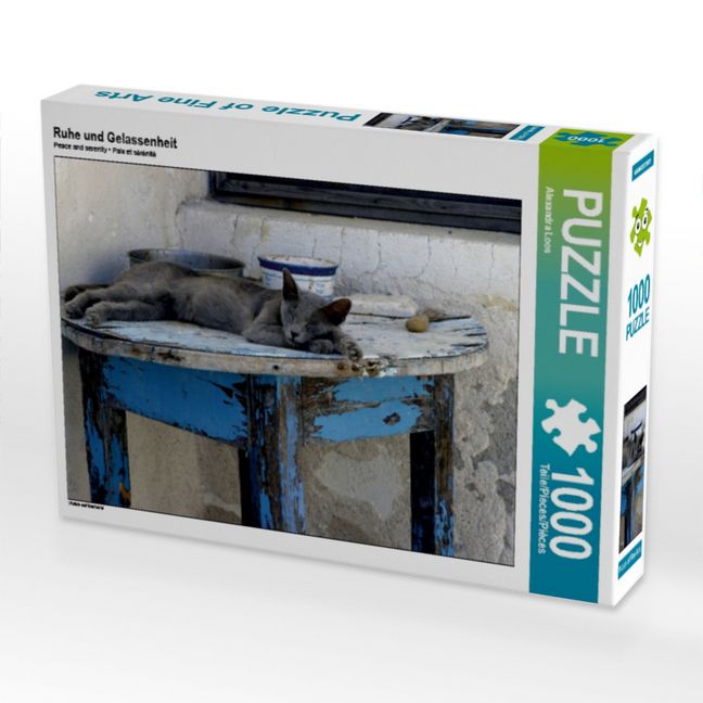 Produktbild: CALVENDO Puzzle Ruhe und Gelassenheit | 1000 Teile Lege-Gr&ouml;&szlig;e 64x48cm Foto-Puzzle f&uuml;r gl&uuml;ckliche Stunden