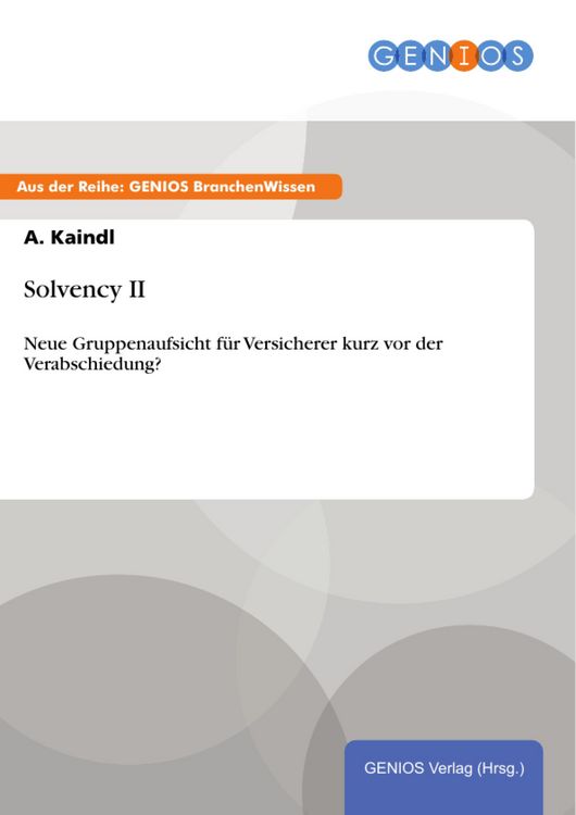Produktbild: Solvency II