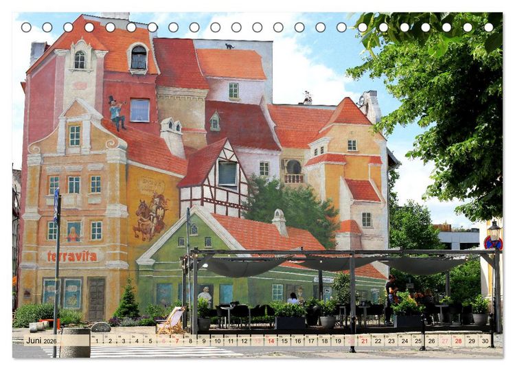 Produktbild: Posen - Traumhaftes Reiseziel in Polen (Tischkalender 2026 DIN A5 quer), CALVENDO Monatskalender