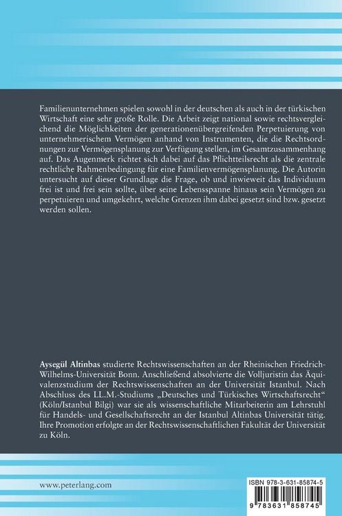 Produktbild: Nachfolge in Familienunternehmen &ndash; Rechtliche Rahmenbedingungen bei Kapitalgesellschaften in Deutschland und in der T&uuml;rkei