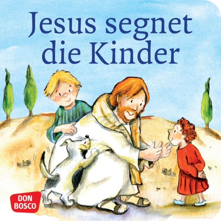 Produktbild: Jesus segnet die Kinder. Mini-Bilderbuch.