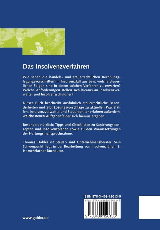Produktbild: Das Insolvenzverfahren