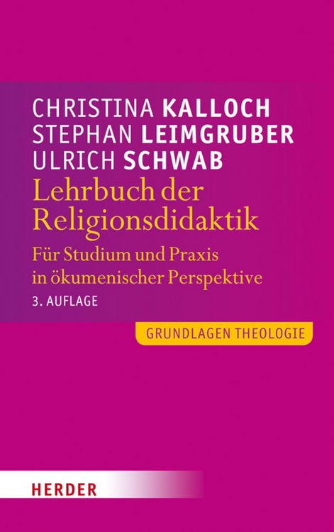 Produktbild: Lehrbuch der Religionsdidaktik