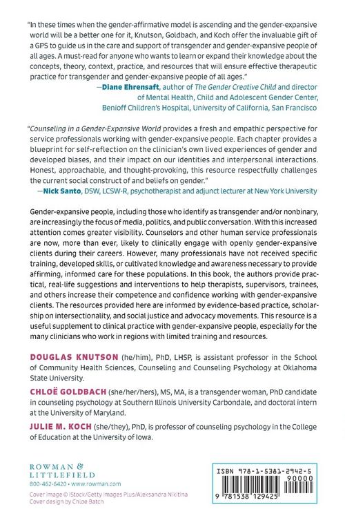 Produktbild: Counseling in a Gender-Expansive World