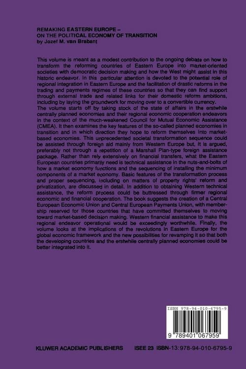 Produktbild: Remaking Eastern Europe &mdash; On the Political Economy of Transition