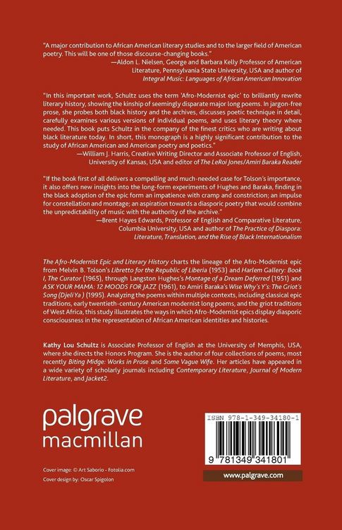 Produktbild: The Afro-Modernist Epic and Literary History