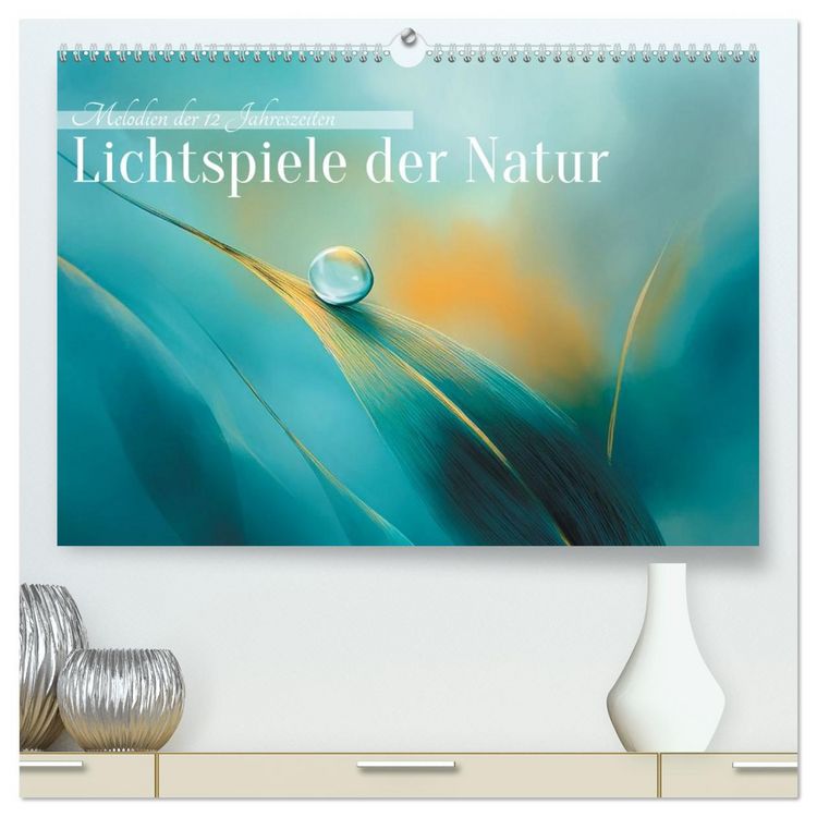 Produktbild: Lichtspiele der Natur (hochwertiger Premium Wandkalender 2027 DIN A2 quer), Kunstdruck in Hochglanz