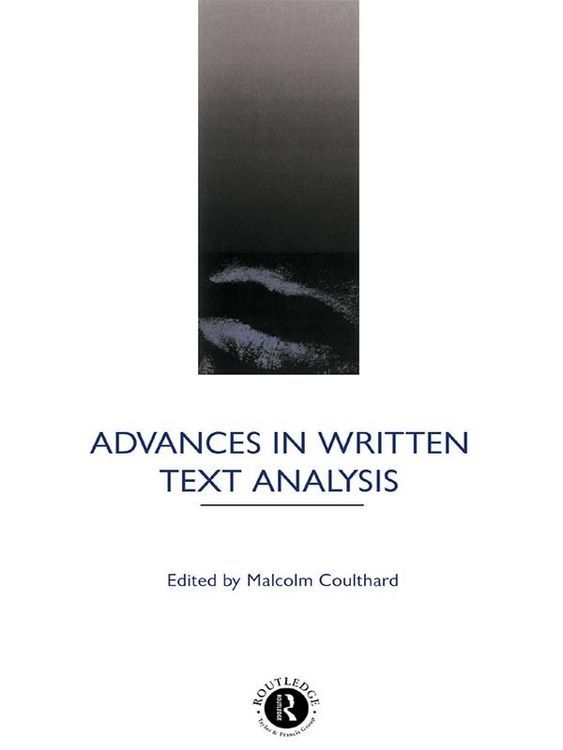 Produktbild: Advances in Written Text Analysis