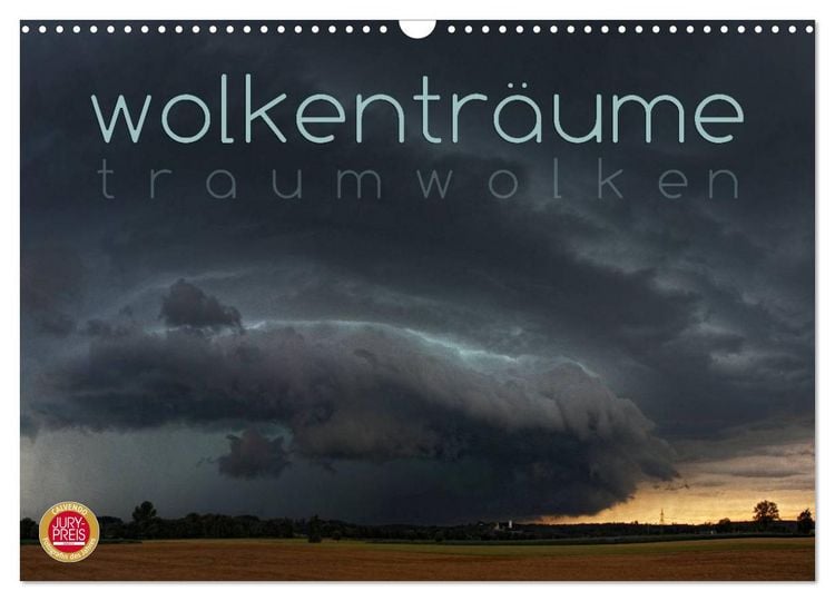 Produktbild: Wolkentr&auml;ume - Traumwolken (Wandkalender 2026 DIN A3 quer), CALVENDO Monatskalender