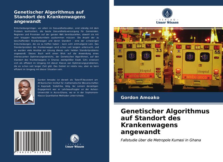 Produktbild: Genetischer Algorithmus auf Standort des Krankenwagens angewandt