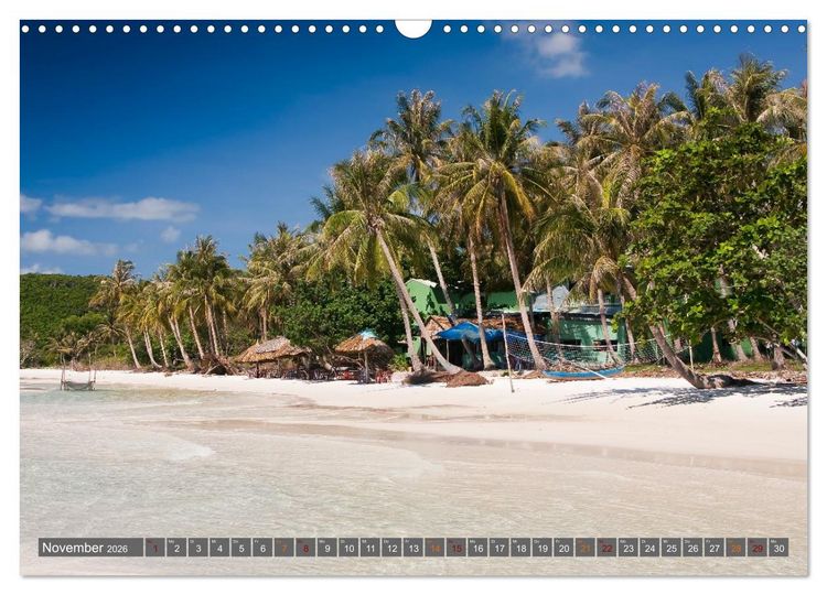 Produktbild: Vietnam, die sch&ouml;nsten Traumstr&auml;nde (Wandkalender 2026 DIN A3 quer), CALVENDO Monatskalender