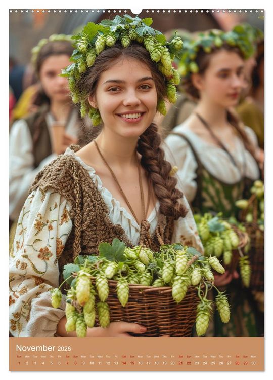 Produktbild: Prost German Beer (Wall Calendar 2026 DIN A2 portrait), CALVENDO 12 Month Wall Calendar