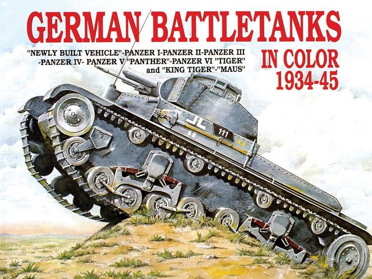 Produktbild: German Battle Tanks in Color