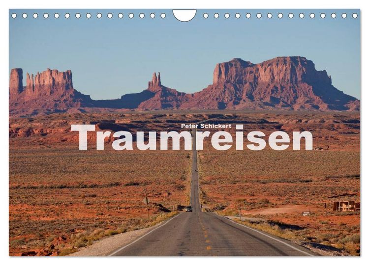 Produktbild: Traumreisen (Wandkalender 2026 DIN A4 quer), CALVENDO Monatskalender