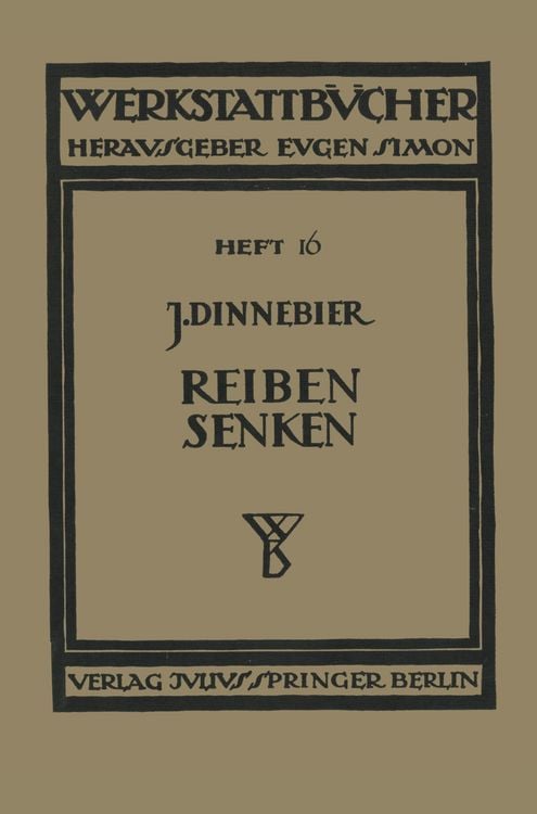 Produktbild: Reiben und Senken