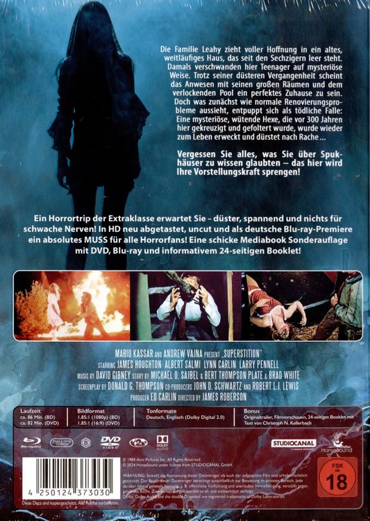 Produktbild: The Witch - Superstition - Limited Mediabook (Blu-ray + DVD)