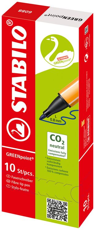 Produktbild: STABILO GREENpoint 0.8mm t&uuml;rk