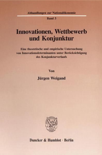 Produktbild: Innovationen, Wettbewerb und Konjunktur.