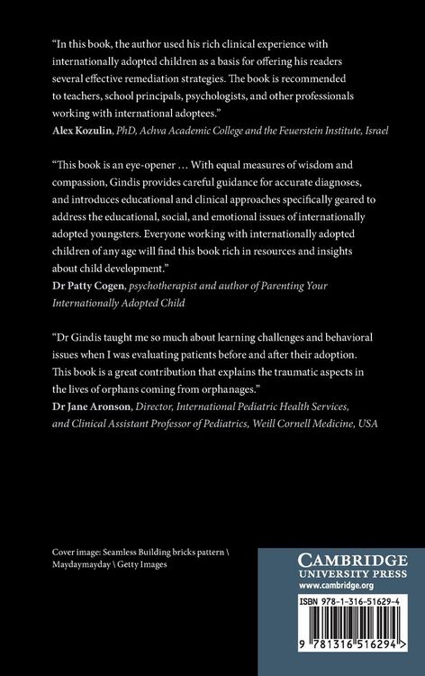 Produktbild: Rehabilitation and Remediation of Internationally Adopted Children