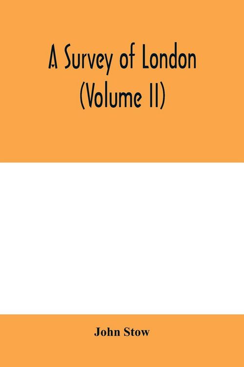 Produktbild: A survey of London (Volume II)