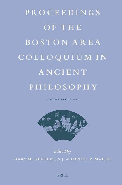 Produktbild: Proceedings of the Boston Area Colloquium in Ancient Philosophy