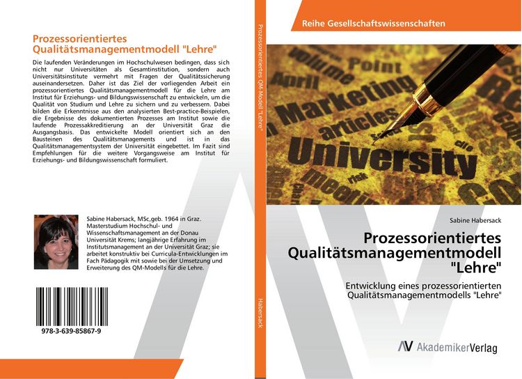 Produktbild: Prozessorientiertes Qualit&auml;tsmanagementmodell "Lehre"