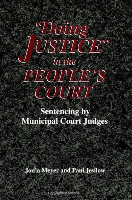 Produktbild: Doing Justice in the People's Court