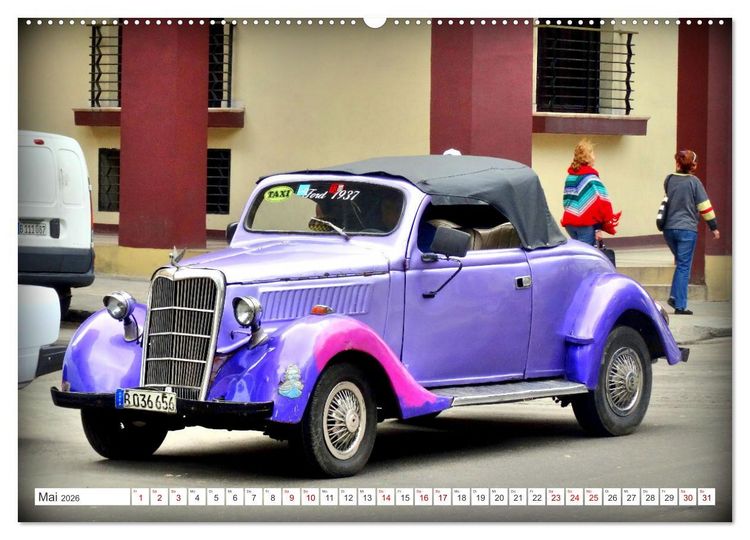 Produktbild: Best of The Thirties - Amerikanische Oldtimer aus den Drei&szlig;iger Jahren (Wandkalender 2026 DIN A2 quer), CALVENDO Monatskalender