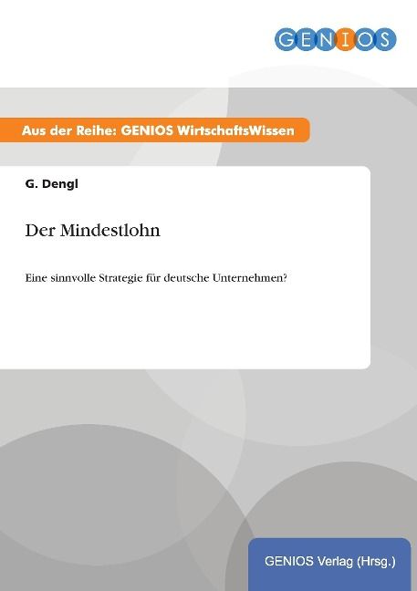 Produktbild: Der Mindestlohn