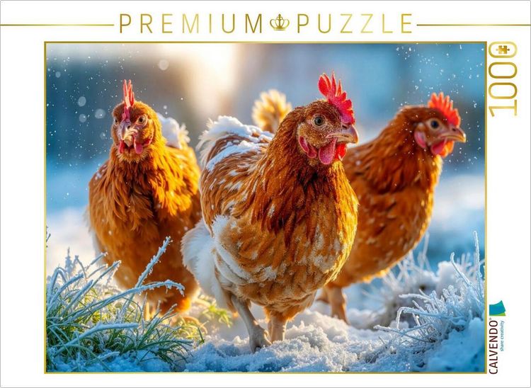 Produktbild: CALVENDO Puzzle Wo finden wir jetzt unser Fressen | 1000 Teile Lege-Gr&ouml;&szlig;e 64x48cm Foto-Puzzle f&uuml;r gl&uuml;ckliche Stunden