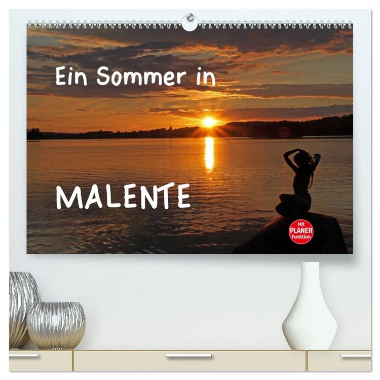 Produktbild: Ein Sommer in Malente (hochwertiger Premium Wandkalender 2026 DIN A2 quer), Kunstdruck in Hochglanz