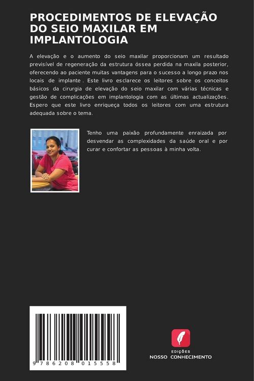 Produktbild: Procedimentos De Eleva&ccedil;&atilde;o Do Seio Maxilar Em Implantologia