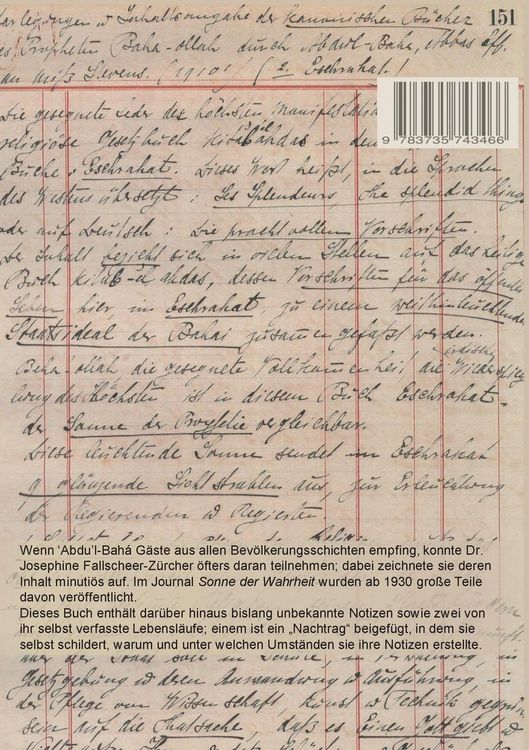 Produktbild: Aus den Erinnerungen an Abdu'l-Bah&aacute; in Akk&aacute; und Haifa