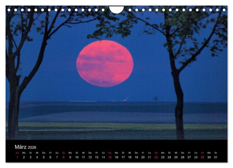 Produktbild: Himmel &uuml;ber Rheinhessen (Wandkalender 2026 DIN A4 quer), CALVENDO Monatskalender