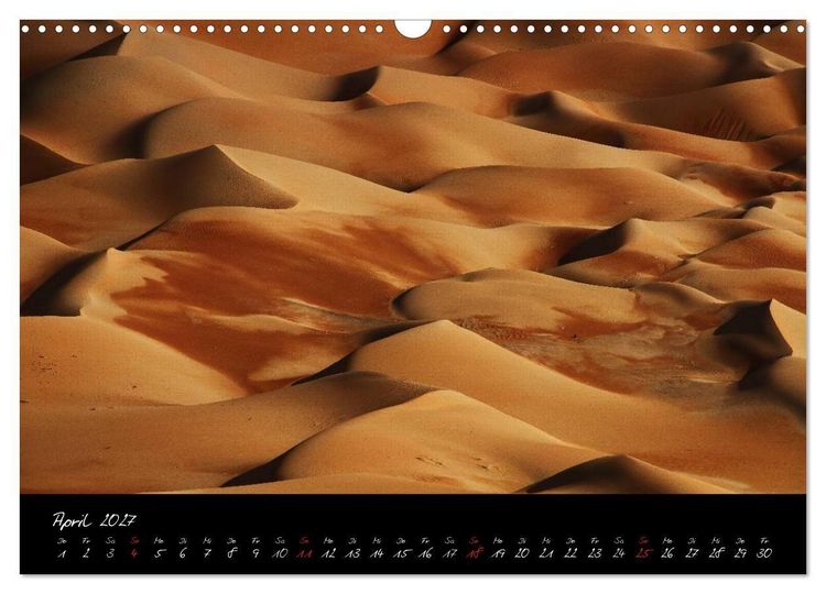 Produktbild: Faszination W&uuml;ste (Wandkalender 2027 DIN A3 quer), CALVENDO Monatskalender