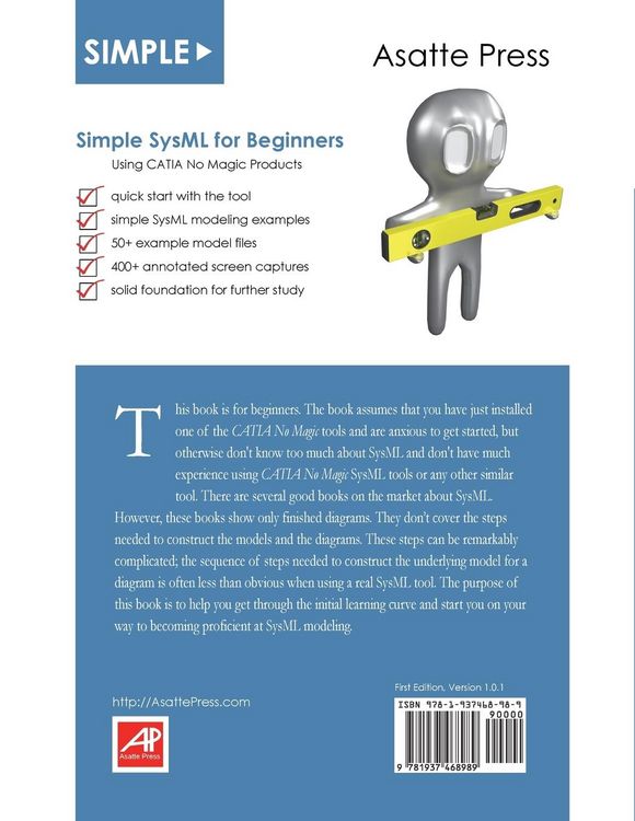 Produktbild: Simple SysML for Beginners