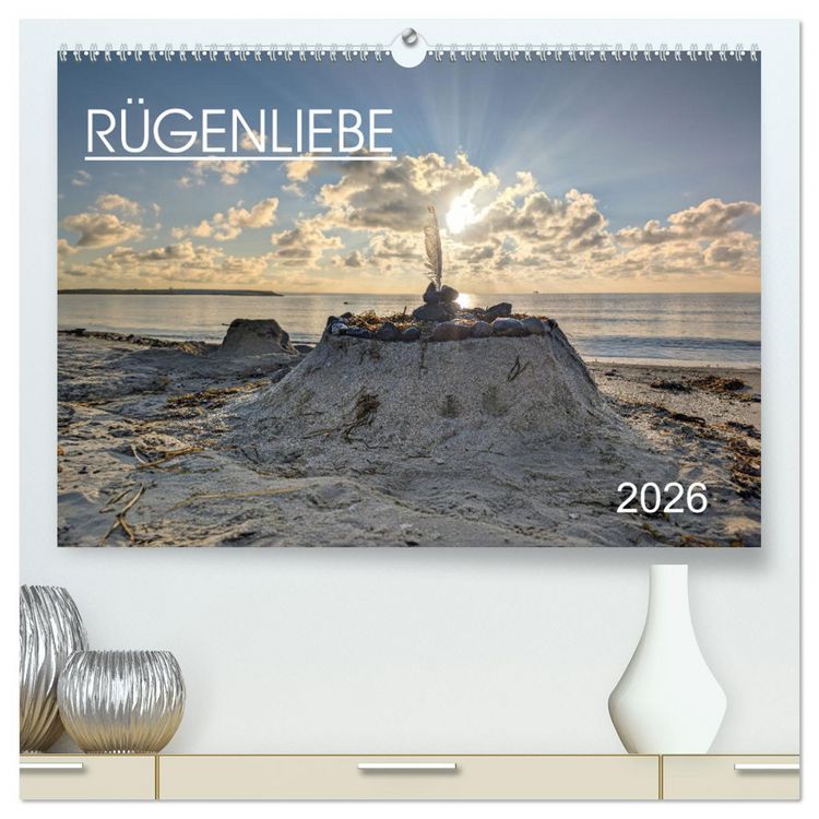 Produktbild: R&uuml;genliebe 2026 (hochwertiger Premium Wandkalender 2026 DIN A2 quer), Kunstdruck in Hochglanz