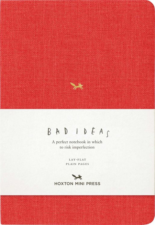 Produktbild: A Notebook for Bad Ideas (Medium / Red / Unlined)