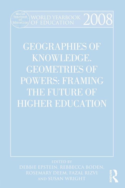 Produktbild: World Yearbook of Education 2008