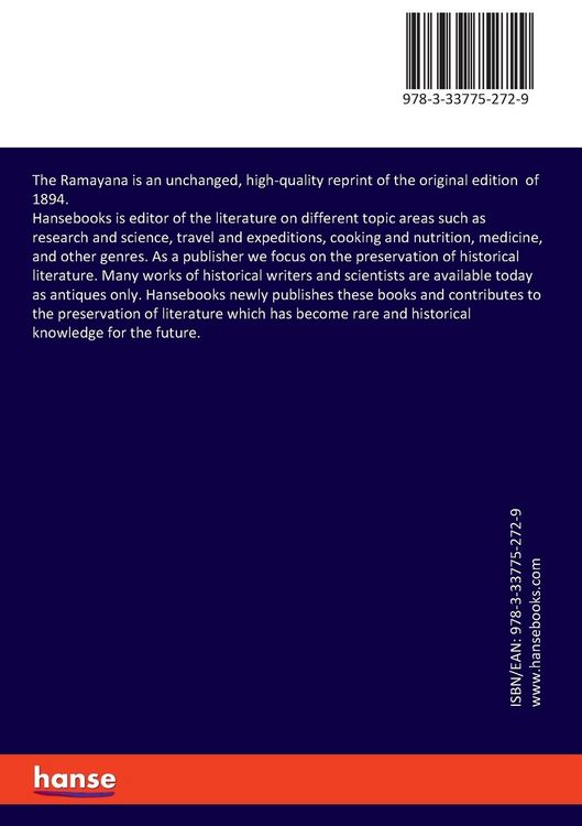 Produktbild: The Ramayana