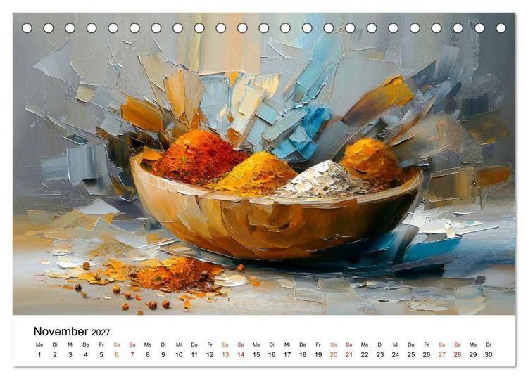 Produktbild: K&uuml;chen Poesie (Tischkalender 2027 DIN A5 quer), CALVENDO Monatskalender