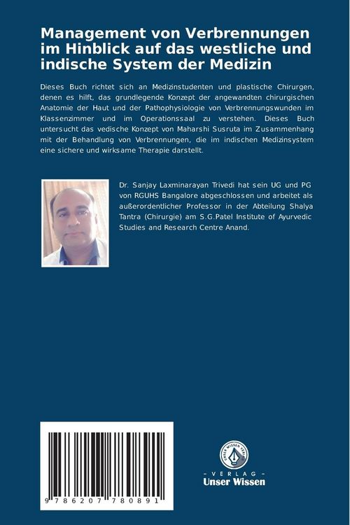 Produktbild: Management von Verbrennungen im Hinblick auf das westliche und indische System der Medizin